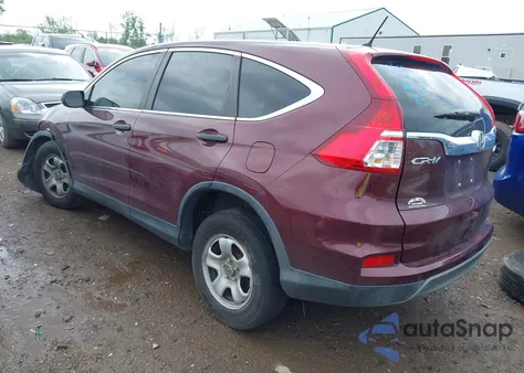 2015 Honda Cr-V Lx из США, поврежденный, VIN 5J6RM4H37FL086443